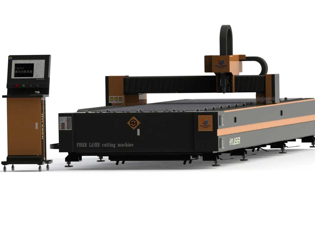 Wholesale Power 1500W 2000W 4000W 6000W Fiber Laser Cutting Machine for Metal CNC Cabinet Metal Cutting Machine Open Single Table