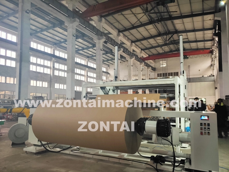 Jumbo Paper Roll Slitter Rewinder Machine Paper Converting Machine Paper Slit Machine for Craft Paper Silicone Paper